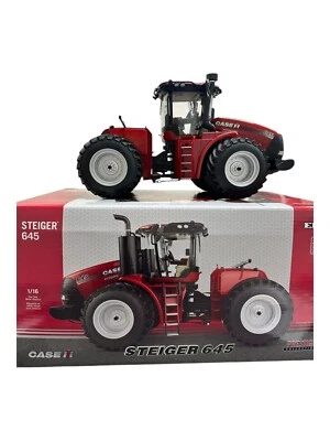 Ertl Steiger 645 Tractor Alto Detalle 1/16 Die Fund Metal Réplica NUEVO EN CAJA Foto 1 de 4