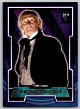 2015 TOPPS DOCTOR WHO 1 TIME LORD THE FIRST DOCTOR GOLD TARDIS SP LIMITED TO 50