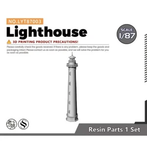 SSMODEL LYT87002+ 1/87 HO Scene Model Lighthouse - Picture 1 of 2