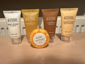 Essential Elements Bathe Set BodyLotion ShowerGel Shampoo Conditioner Soap 30ml