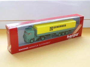 Herpa - DAF 95  Pritschen-Sattelzug "Schenker" - Nr. 824001 - Neu&Ovp - - Bild 1 von 3