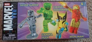 Silver Surfer Classic Wolverine Gamma Hulk Iron Man Mini Mates Marvel - Picture 1 of 3