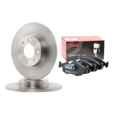 KIT DISCHI + PASTIGLIE FRENO BREMBO FIAT PANDA 312 LANCIA YPSILON 312 12 BENZINA - Immagine 1 di 4