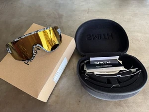 Smith Wildcat Sunglasses Matte Gray Marble With Polarized Bronze Mirror Lenses - Picture 1 of 3