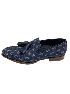 JIMMY CHOO Gr. 40 Damen Ballerinas in Navy - Bild 1 von 6