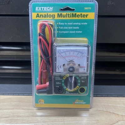 Extech 38070 Compact Analog MultiMeter NEW.   B - Image 1 of 2