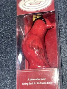 Pfaltzgraff Williams Sonoma Keramik Kuchen Dampfabzug rot Kardinal Vogel NEU Neu im Karton - Bild 1 von 5