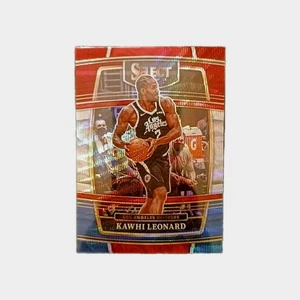 Kawhi Leonard #20 RWB Wave  Concourse Prizm 2021-22 Panini Select - Picture 1 of 3