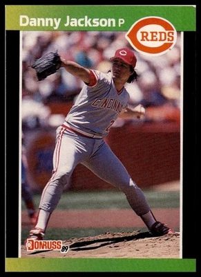 1989 Donruss #124 Danny Jackson - Image 1 of 2