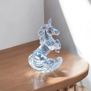 Prinzessinnenhaus Schaukel Einhorn Figur 24% Bleikristall Germany Kunstglas - Bild 1 von 4