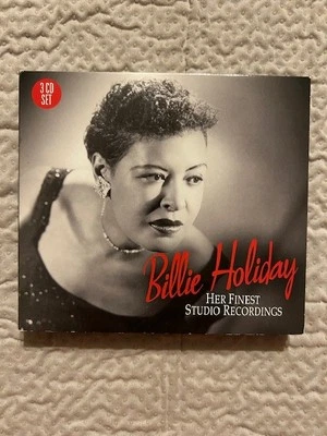 Billie Holiday Her Finest Studio Recordings CD 3 Disc Set Excellent Condition Foto 1 de 4