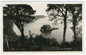 North Bay Tenby  Wales Old Photo Postcard Posted 1957 #33 - Foto 1 di 2