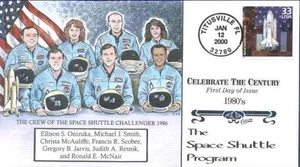 Collins handbemalt 3190 CTC 80 Space Shuttle Katastrophenastronauten getötet - Bild 1 von 1