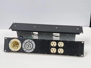 L21-30P L21-30R 3 Phase 2U 4U 20A Duplex Edison PDU Rac Pac Power Power Distro - Picture 1 of 13