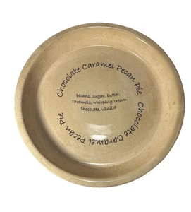 Gevalia, Terrakotta 10" Schokolade Karamell Pekannuss Kuchenform - Bild 1 von 2