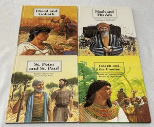 Lot of 4 "People of the Bible" Books by Catherine Storr || Christian kids books - Picture 1 of 6