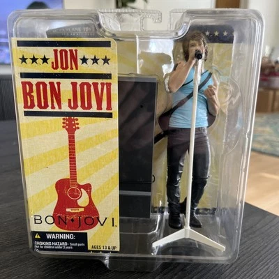 JON BON JOVI MCFARLANE COLLECTIBLE ACTION FIGURE STATUE - Image 1 of 4