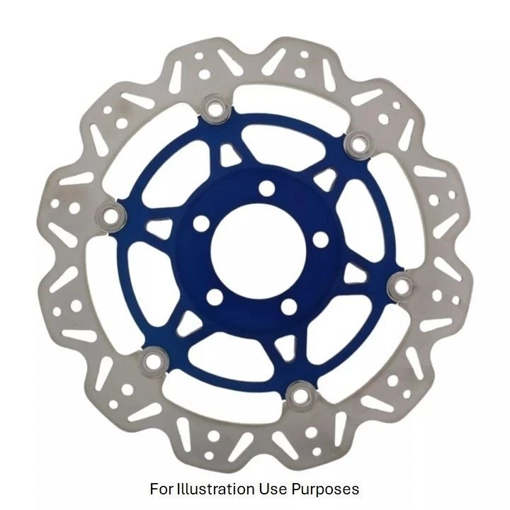 EBC Floating Vee Rotor Front Blue Hub Front Left for Suzuki RF 900 R 1994 - 1995 — 第 1/1 张图片