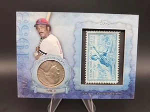 2015 Topps Jim Rice #CS-16 1953 Münze (Nickel) Briefmarkenkarte /50 - Bild 1 von 6