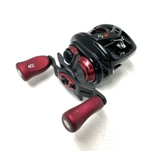 Daiwa 21 AIR TW PE Special 8.5R Right Hand Bait Reel Used Japan Red Fishing Gear - Picture 1 of 10