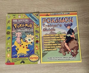 Pokémon Handbook & Trainer’s Guide 1999 Nintendo Vintage Rare Nostalgia - Imagen 1 de 17