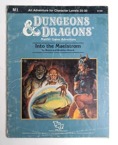 DUNGEON & DRAGONS Master Game Adventure- INTO THE MAELSTROM M1 - 1985 TSR #9159 - Picture 1 of 10