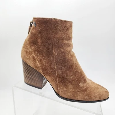 Botines Paul Green para mujer Jada borla gamuza marrón castaño Austria talla 8 Foto 1 de 4