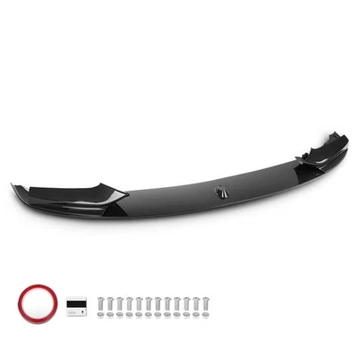 For 11-16 BMW F10 535i 528i 550i M Sport Carbon Look Front Bumper Lip Spoiler Foto 1 de 4