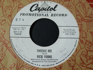 DEMO PROMO-VICKI YOUNG-TWEEDLE DEE-CAPITOL VERSION OF LaVERNE BAKER - Picture 1 of 2