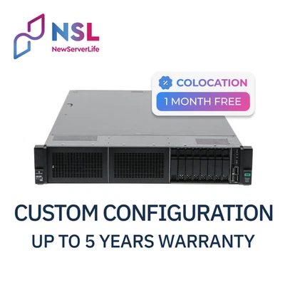 HPE ProLiant DL560 Gen10 8SFF 4x Gold 6140 512GB P408i-a 4x 1Gb RJ454x 800W Foto 1 de 4