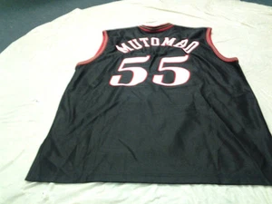PHILADELPHIA 76ERS DIKEMBE MUTOMBO #55 AUTHENTIC RETRO CHAMPION JERSEY HOF - Picture 1 of 13