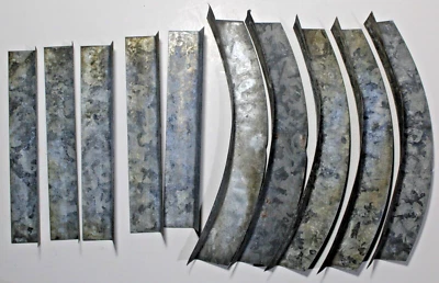 VINTAGE LOT of 10  TURPENTINE  TIN APRONS  Pine TREE Sap, Resin - Image 1 of 4