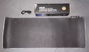 R68 RGB Gaming Mouse Pad 14 Lights Modes USB powered - Picture 1 of 5