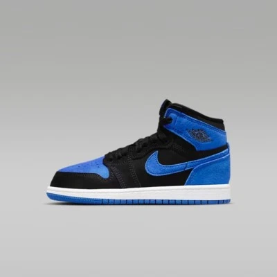 Jordan 1 High Royal Reimagined criança e pré-escola tamanho 4c-3Y FD1413/FD1412-042 - Imagem 1 de 4