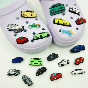 22PCS Boys Shoe Charms Sedan Cars Decor DIY Accessories Kid Child Gift for Croc - Picture 1 of 5