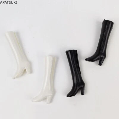 Mode Puppe Schuhe für Barbie Puppe Zubehör High Heel Stiefel 1/6 BJD Puppenhaus