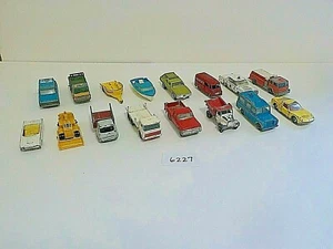 Vtg Matchbox Lesney Nestle's Van Lamborghini Police Car Assorted Lot 16pcs #6227 - Picture 1 of 12