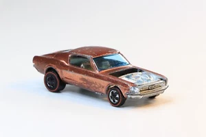 1967 Hot Wheels Redline Custom Copper Mustang Diecast Rare Collectible - Picture 1 of 16