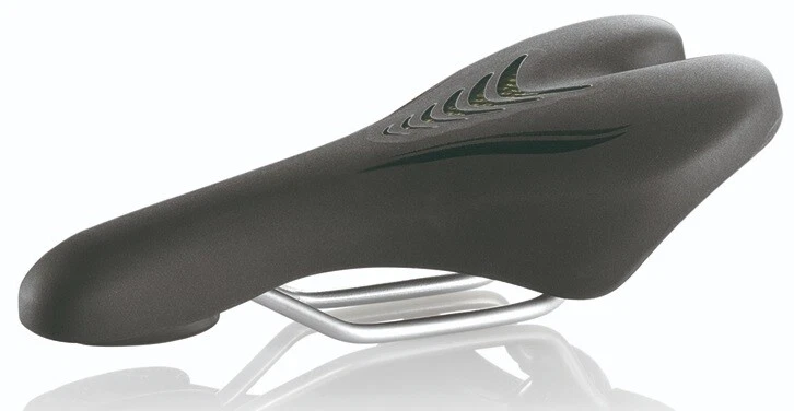 Bicicleta de bicicleta XLC para todas las estaciones MTB unisex, silla de montar acolchada en gel, SA-A21, negra. Foto 1 de 1