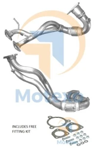 BM70564 AUDI TT 1.8T Quattro (APX eng) 2/99-8/01 Exhaust Twin Front Down Pipe - Picture 1 of 2