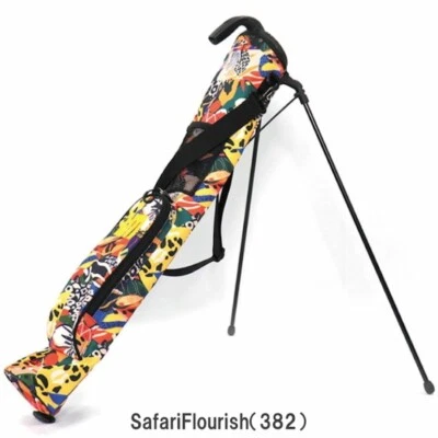 Loudmouth Golf Sunday Stand Bag 3-way LM-CC0006 Lightweight 23New SafariFlourish - Image 1 of 4