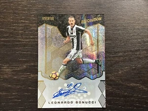2017 Panini Revolution LEONARDO BONUCCI Autographed Card(A-LB)Juventus NrMt-Mint - Picture 1 of 4