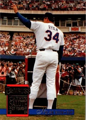  1994 Donruss #1 Nolan Ryan Salute - Image 1 of 2