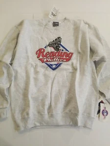 Vintage Reading Phillies Sweatshirt 1997 Nos Salesman Sample Size Large Rare new - Bild 1 von 12