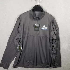 Nike Jacket SuperBowl LIII 53 1/2 Zip XXL New AA9881-069 Brady Patriots - Picture 1 of 10