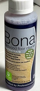 Bona Hardwood Floor Cleaner Concentrate 4oz- 6 Bottles - Picture 1 of 2