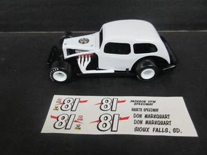 #81 Don Markquart Carrozza Modificata Scala 1/25 Kit Donatore Die-Cast - Foto 1 di 8