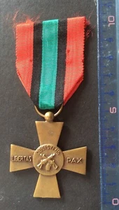 France- Rare et Superbe Croix de la Résistance  - Libertas / Obsistens - 1940-45 - Imagen 1 de 2