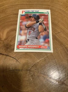 1991 Pedro Munzo Minnesota Twins SCORE MLB ROOKIE CARD - Picture 1 of 2