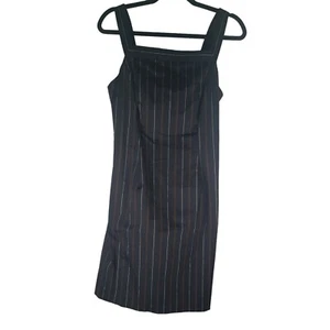The Limited Striped Jumper Dress Stretchy Fitted Sleeveless Dress Boho Size 8 - Picture 1 of 8